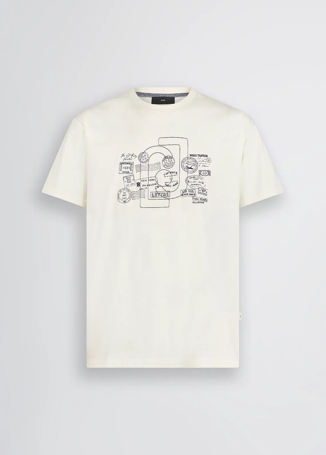 Liu Jo Camiseta con estampado-Hombre Polos Y Camisetas