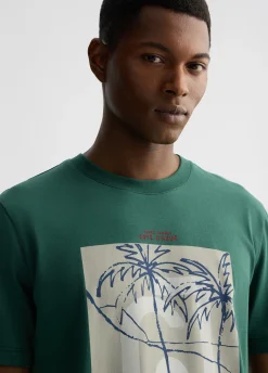 Liu Jo Camiseta con estampado-Hombre Polos Y Camisetas