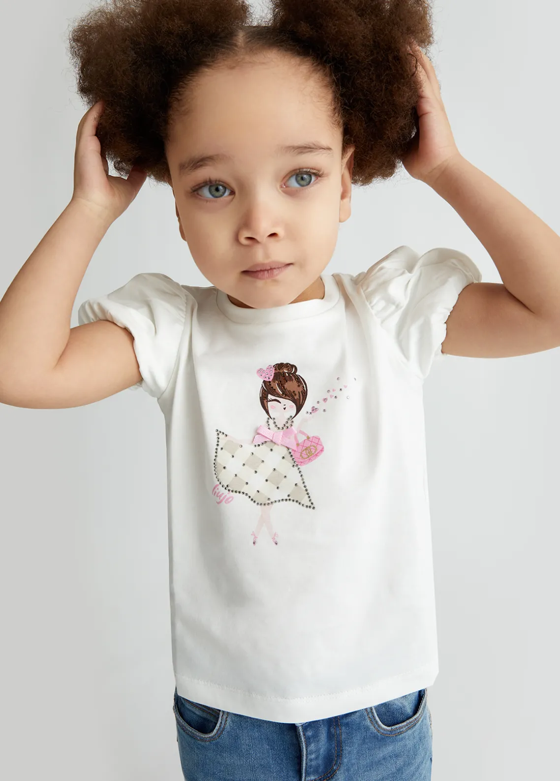 Liu Jo Camiseta con estampado- Camisetas