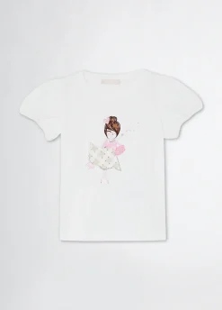 Liu Jo Camiseta con estampado- Camisetas