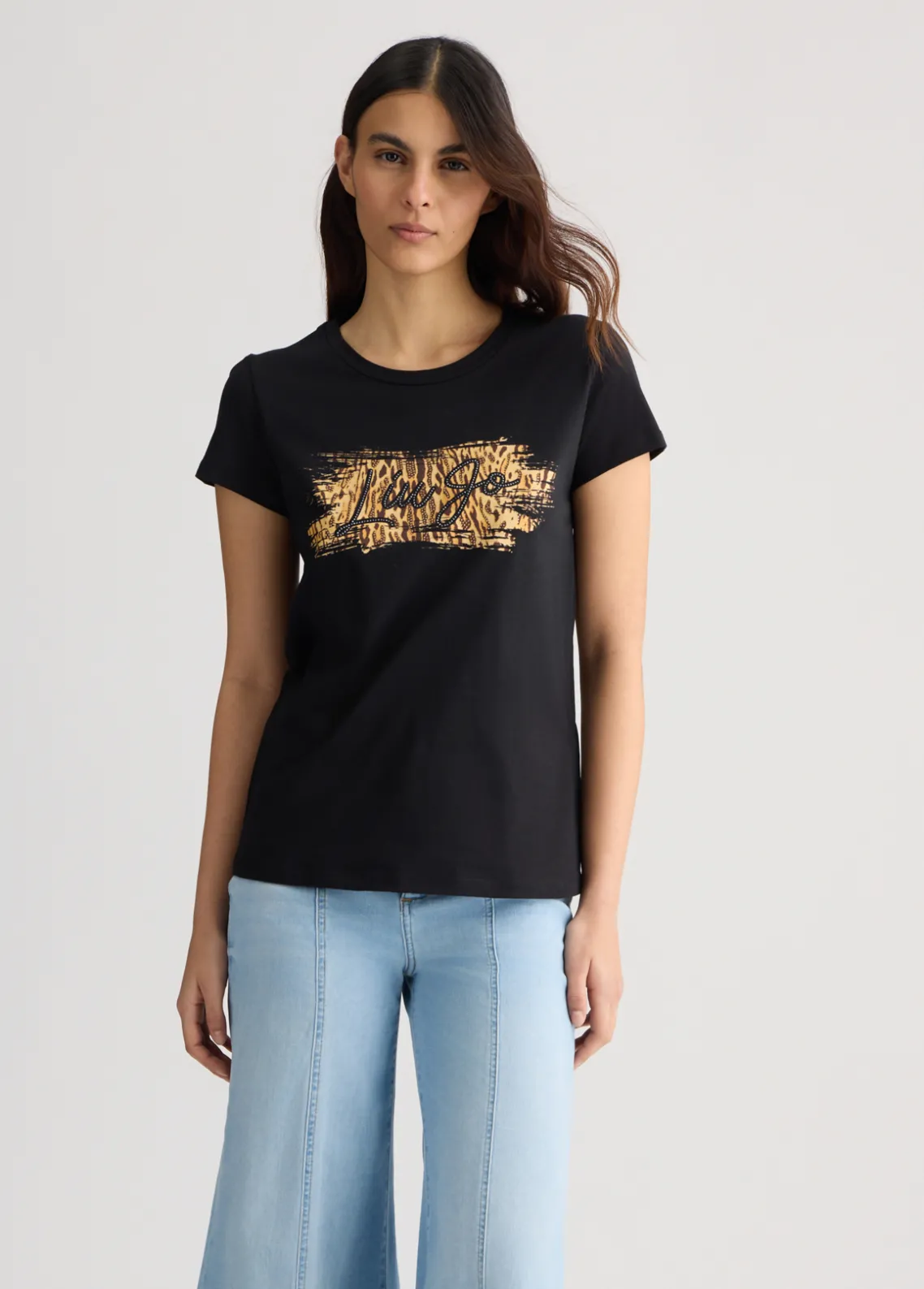 Liu Jo Camiseta con estampado animal-Mujer Camisetas Y Tops