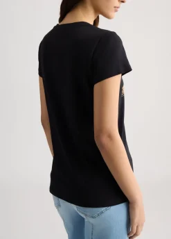 Liu Jo Camiseta con estampado animal-Mujer Camisetas Y Tops