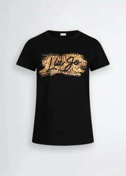 Liu Jo Camiseta con estampado animal-Mujer Camisetas Y Tops