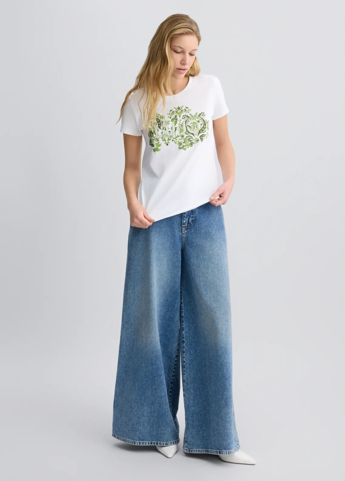 Liu Jo Camiseta con estampado floral-Mujer Camisetas Y Tops