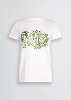 Liu Jo Camiseta con estampado floral-Mujer Camisetas Y Tops
