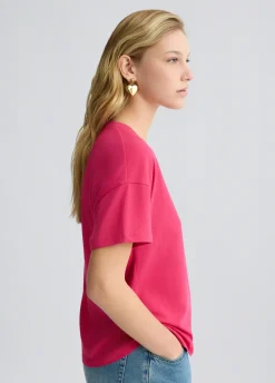 Liu Jo Camiseta con fresa-Mujer Camisetas Y Tops