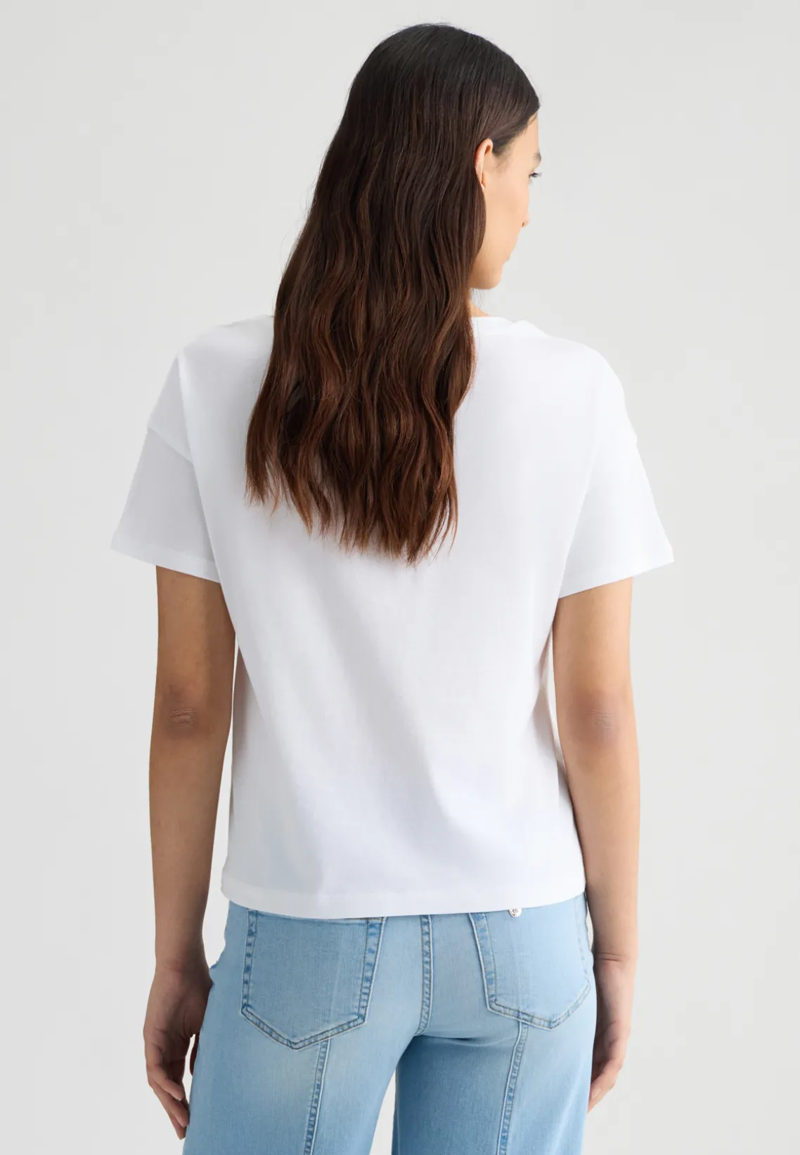 Liu Jo Camiseta con logotipo-Mujer Moda Baño|Camisetas Y Tops