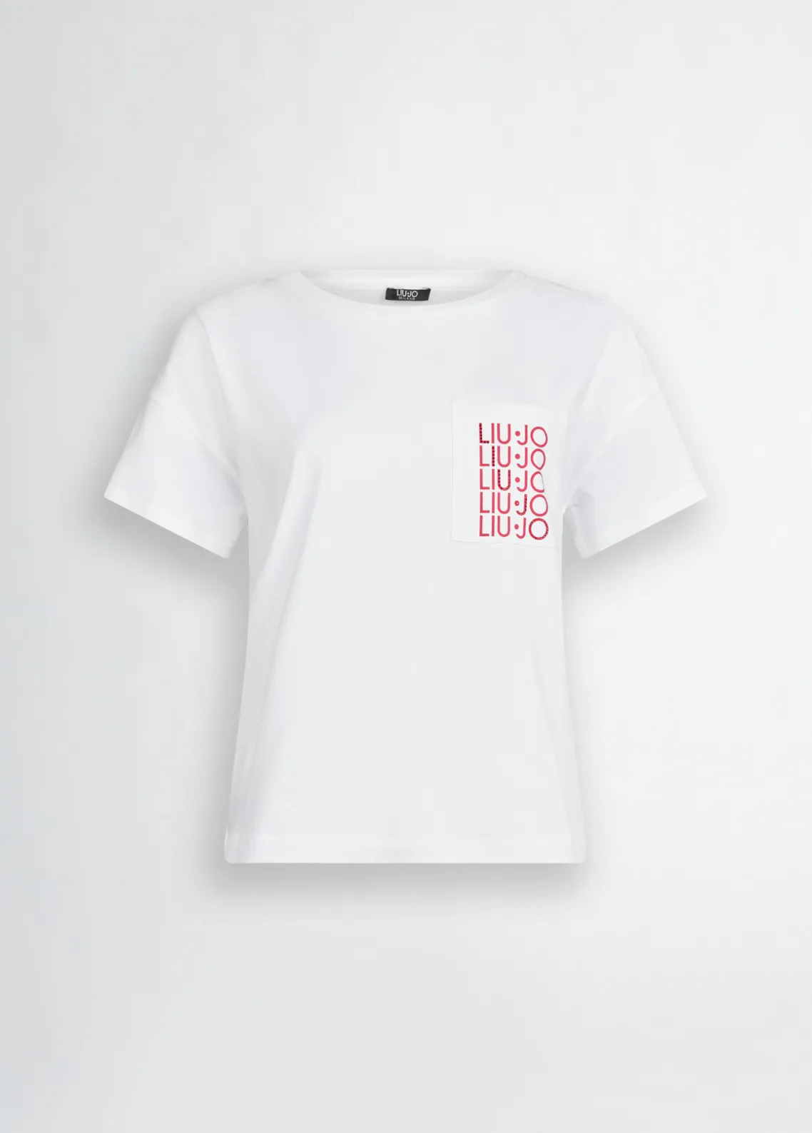 Liu Jo Camiseta con logotipo-Mujer Moda Baño|Camisetas Y Tops