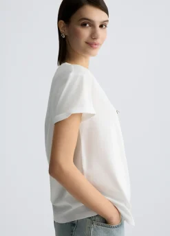Liu Jo Camiseta con logotipo-Mujer Camisetas Y Tops