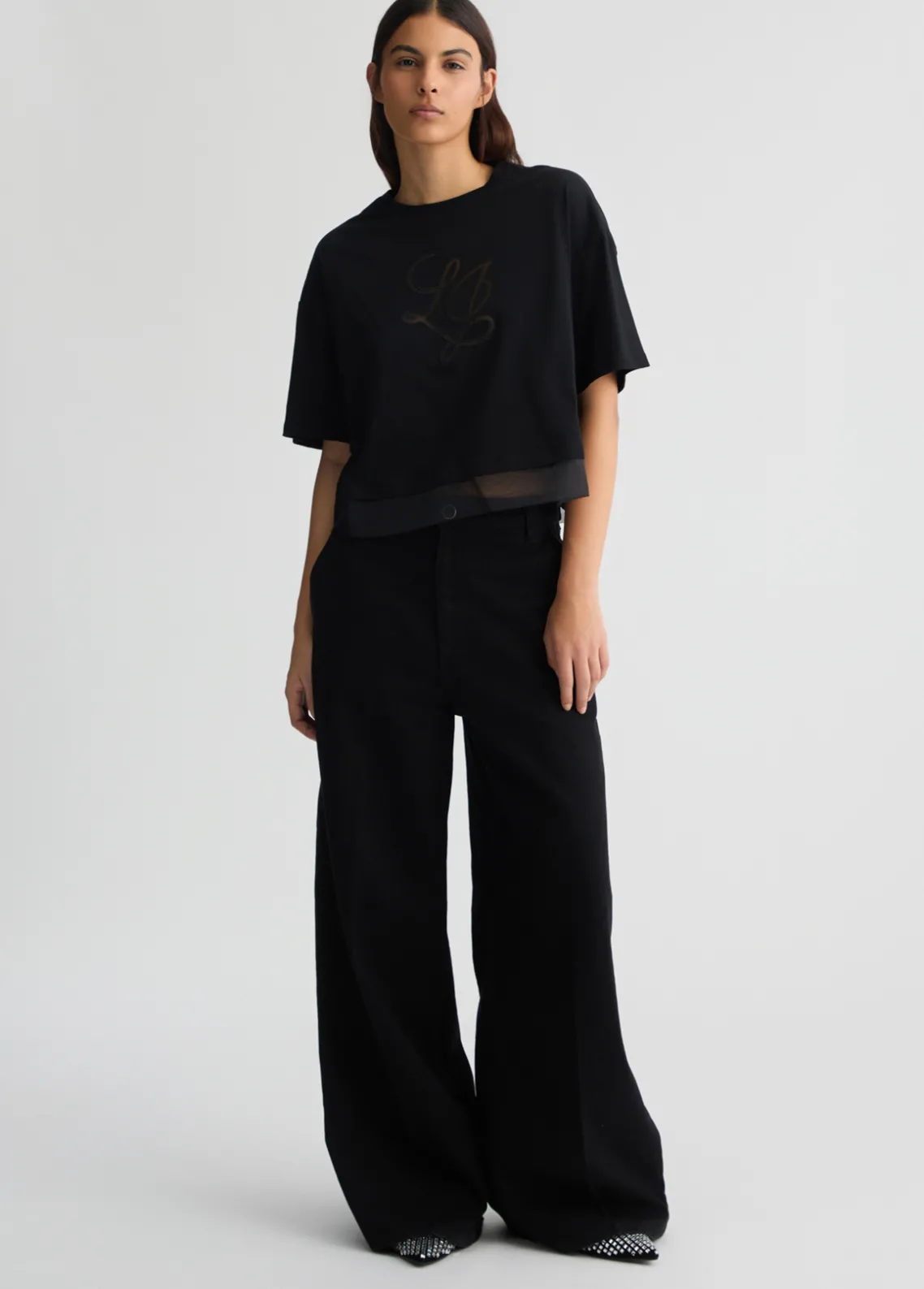 Liu Jo Camiseta con logotipo-Mujer Camisetas Y Tops