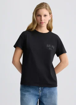 Liu Jo Camiseta con logotipo-Mujer Camisetas Y Tops