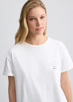 Liu Jo Camiseta con logotipo-Mujer Camisetas Y Tops