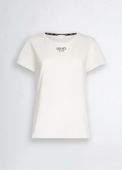 Liu Jo Camiseta con logotipo-Mujer Camisetas Y Tops