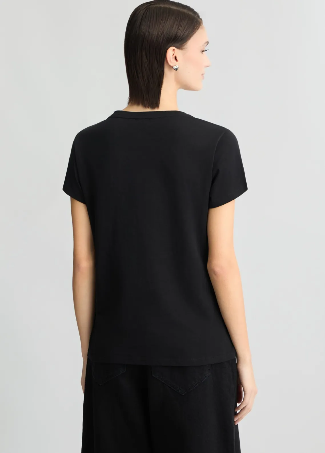 Liu Jo Camiseta con logotipo y strass-Mujer Ropa Deportiva|Camisetas Y Tops