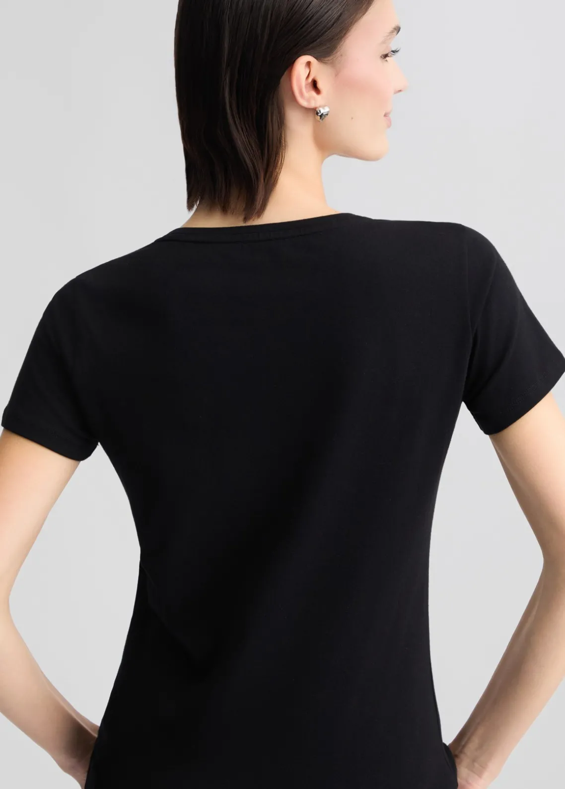 Liu Jo Camiseta con logotipo y strass-Mujer Camisetas Y Tops