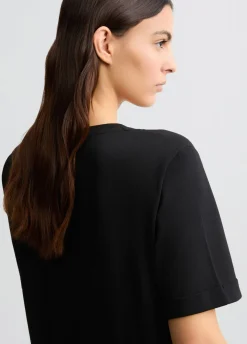 Liu Jo Camiseta con logotipo y strass-Mujer Ropa Deportiva|Camisetas Y Tops