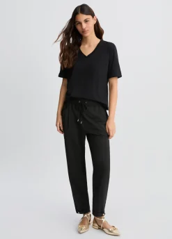 Liu Jo Camiseta con logotipo y strass-Mujer Ropa Deportiva|Camisetas Y Tops