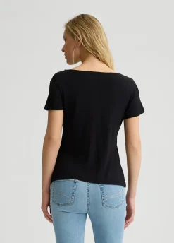 Liu Jo Camiseta con recorte-Mujer Moda Baño|Camisetas Y Tops