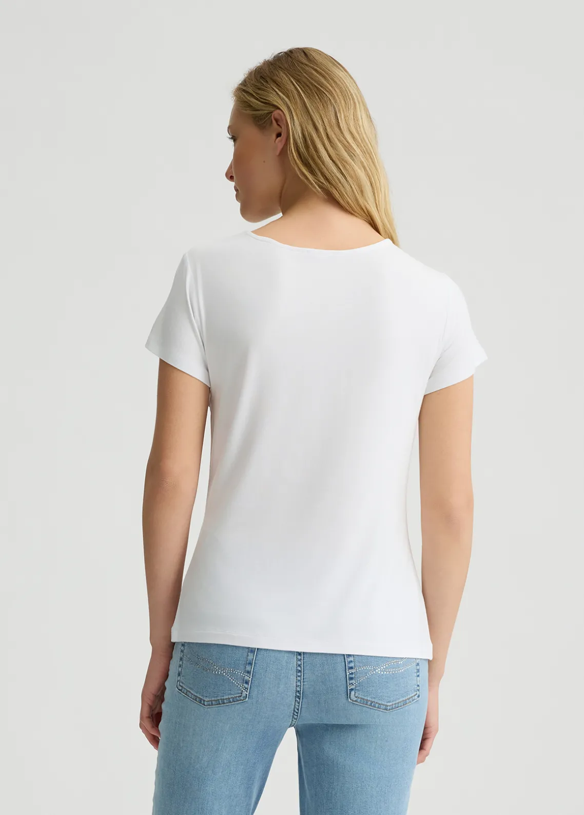 Liu Jo Camiseta con recorte-Mujer Moda Baño