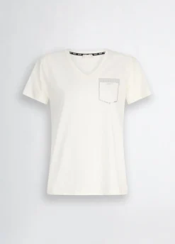 Liu Jo Camiseta con strass-Mujer Ropa Deportiva|Camisetas Y Tops