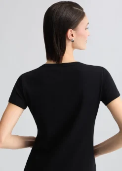 Liu Jo Camiseta con strass-Mujer Camisetas Y Tops