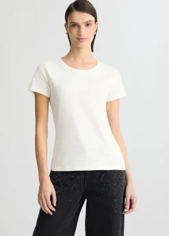 Liu Jo Camiseta con strass-Mujer Ropa Deportiva|Camisetas Y Tops