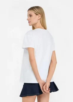 Liu Jo Camiseta con strass-Mujer Camisetas Y Tops