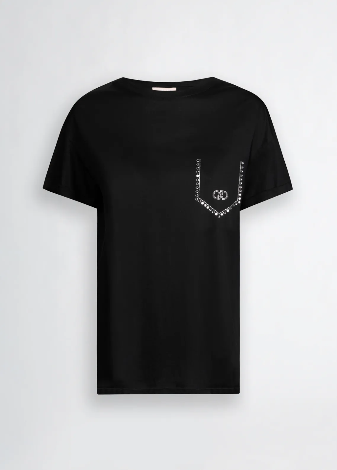 Liu Jo Camiseta con strass-Mujer Camisetas Y Tops