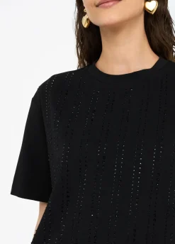 Liu Jo Camiseta con strass-Mujer Camisetas Y Tops