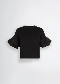 Liu Jo Camiseta con volantes-Mujer Camisetas Y Tops