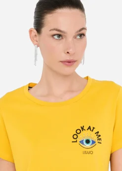 Liu Jo Camiseta de algodón-Mujer Camisetas Y Tops
