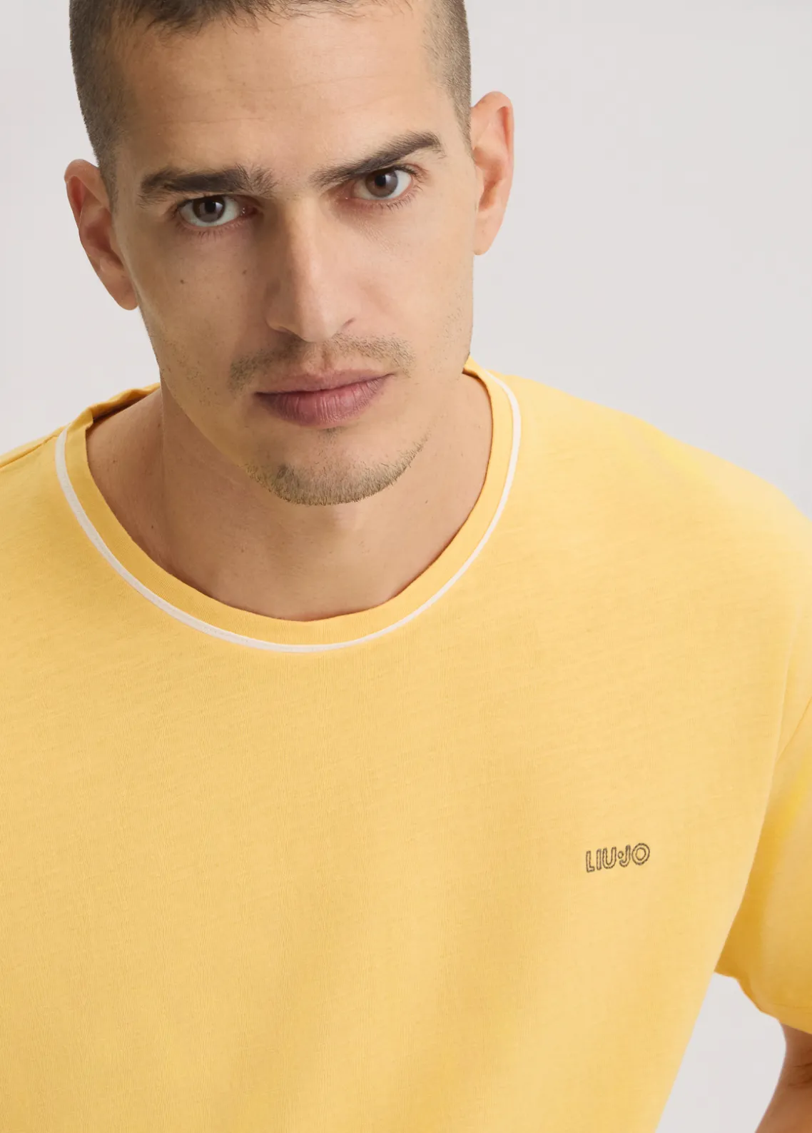 Liu Jo Camiseta de algodón-Hombre Polos Y Camisetas