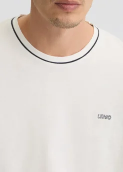 Liu Jo Camiseta de algodón-Hombre Polos Y Camisetas