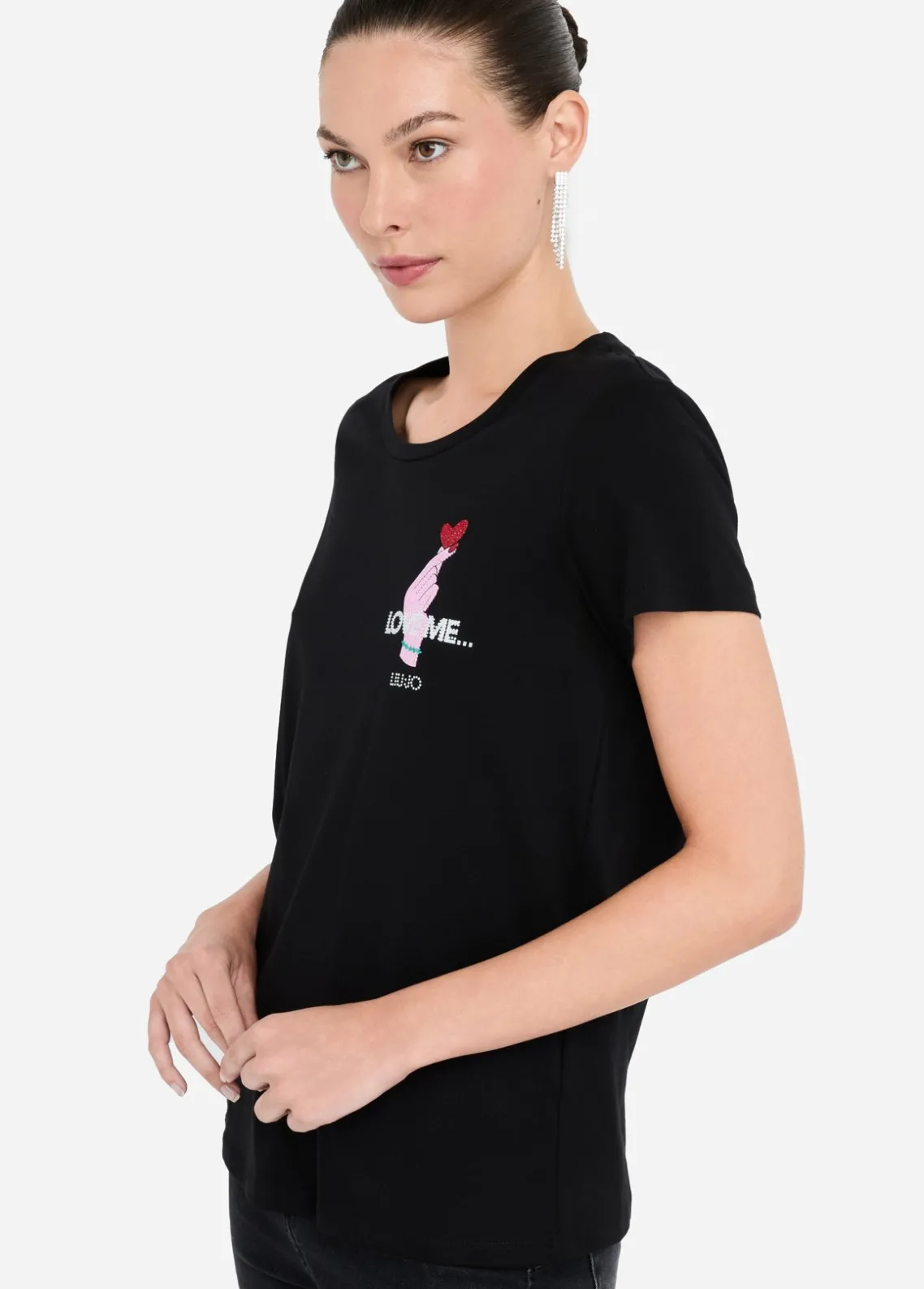 Liu Jo Camiseta de algodón-Mujer Camisetas Y Tops