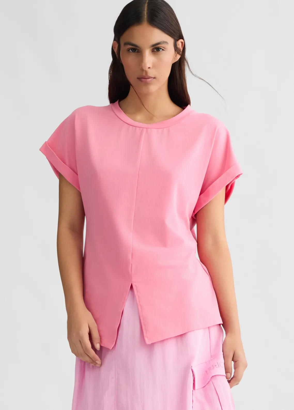 Liu Jo Camiseta de algodón-Mujer Ropa Deportiva|Camisetas Y Tops