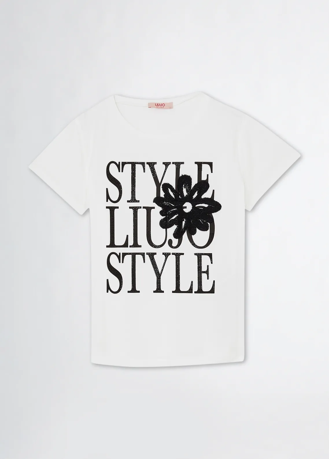 Liu Jo Camiseta de algodón con estampado- Camisetas