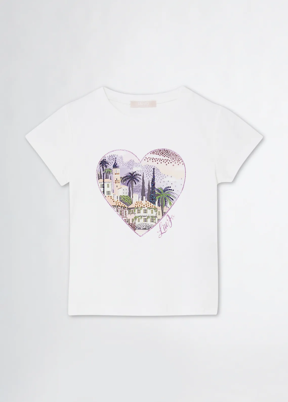 Liu Jo Camiseta de algodón con estampado- Camisetas