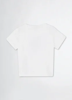 Liu Jo Camiseta de algodón con logotipo- Camisetas