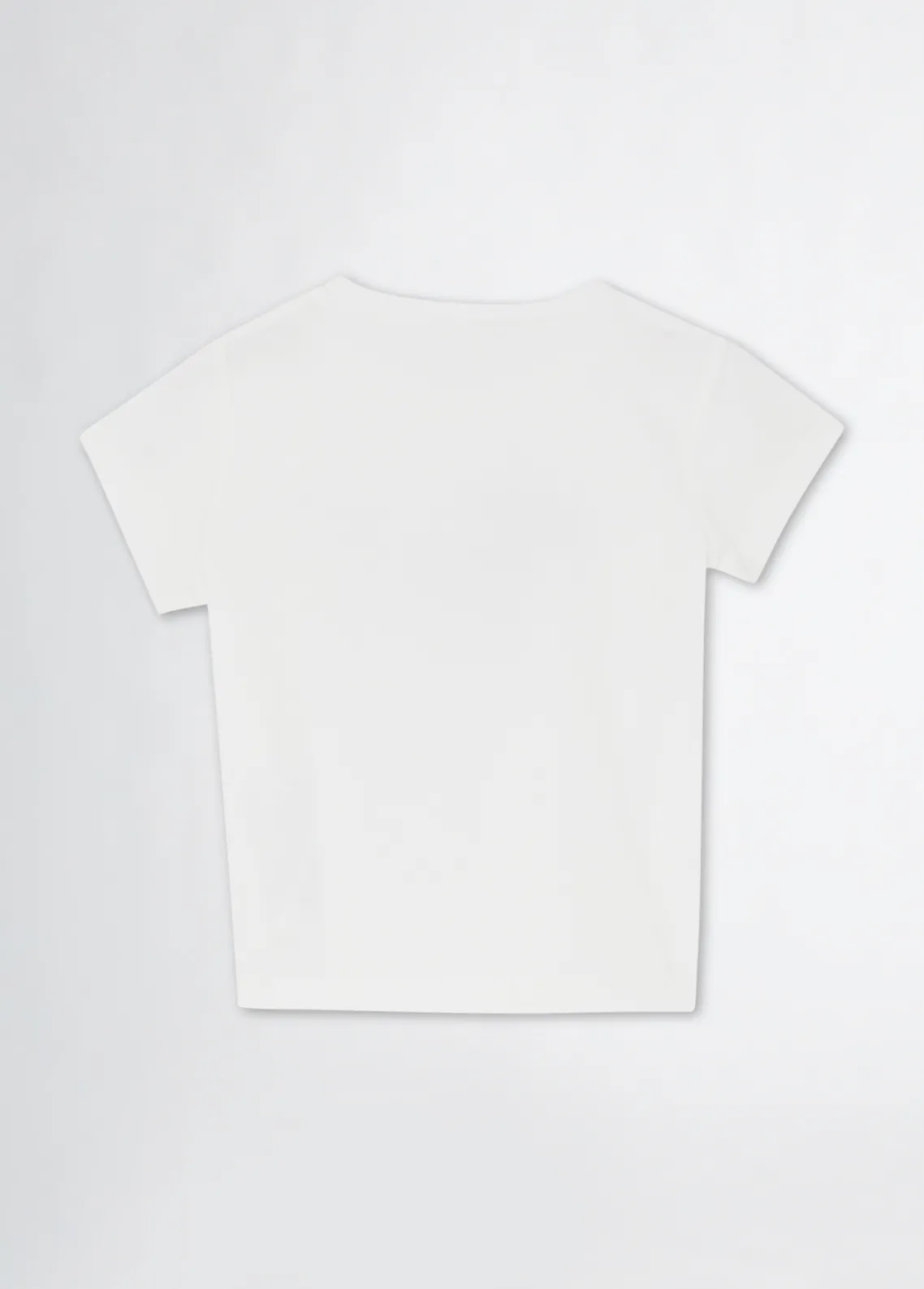 Liu Jo Camiseta de algodón con strass- Camisetas