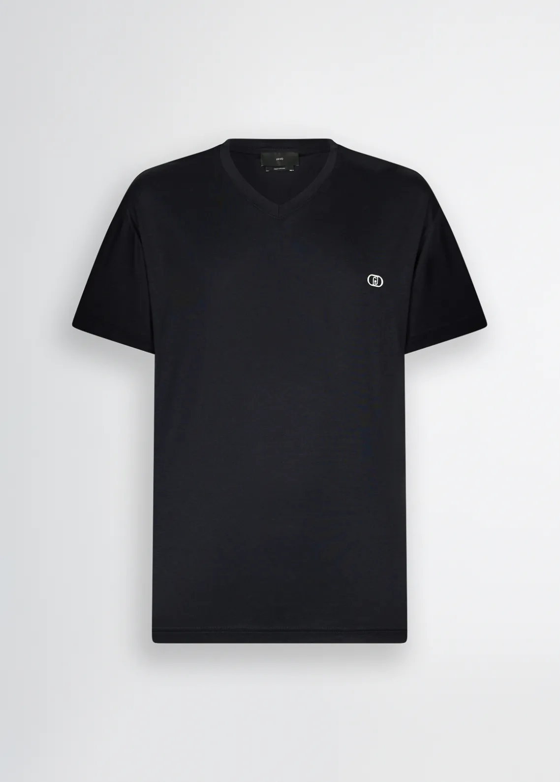 Liu Jo Camiseta de cuello en V-Hombre Polos Y Camisetas