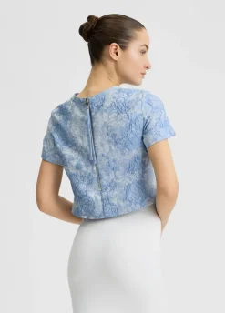 Liu Jo Camiseta de fiesta de jacquard-Mujer Camisas Y Blusas|Ceremonia