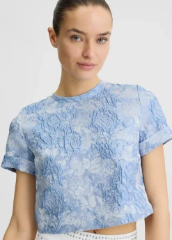 Liu Jo Camiseta de fiesta de jacquard-Mujer Camisas Y Blusas|Ceremonia