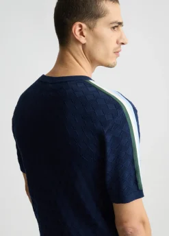 Liu Jo Camiseta de jacquard-Hombre Jerséis Y Sudaderas