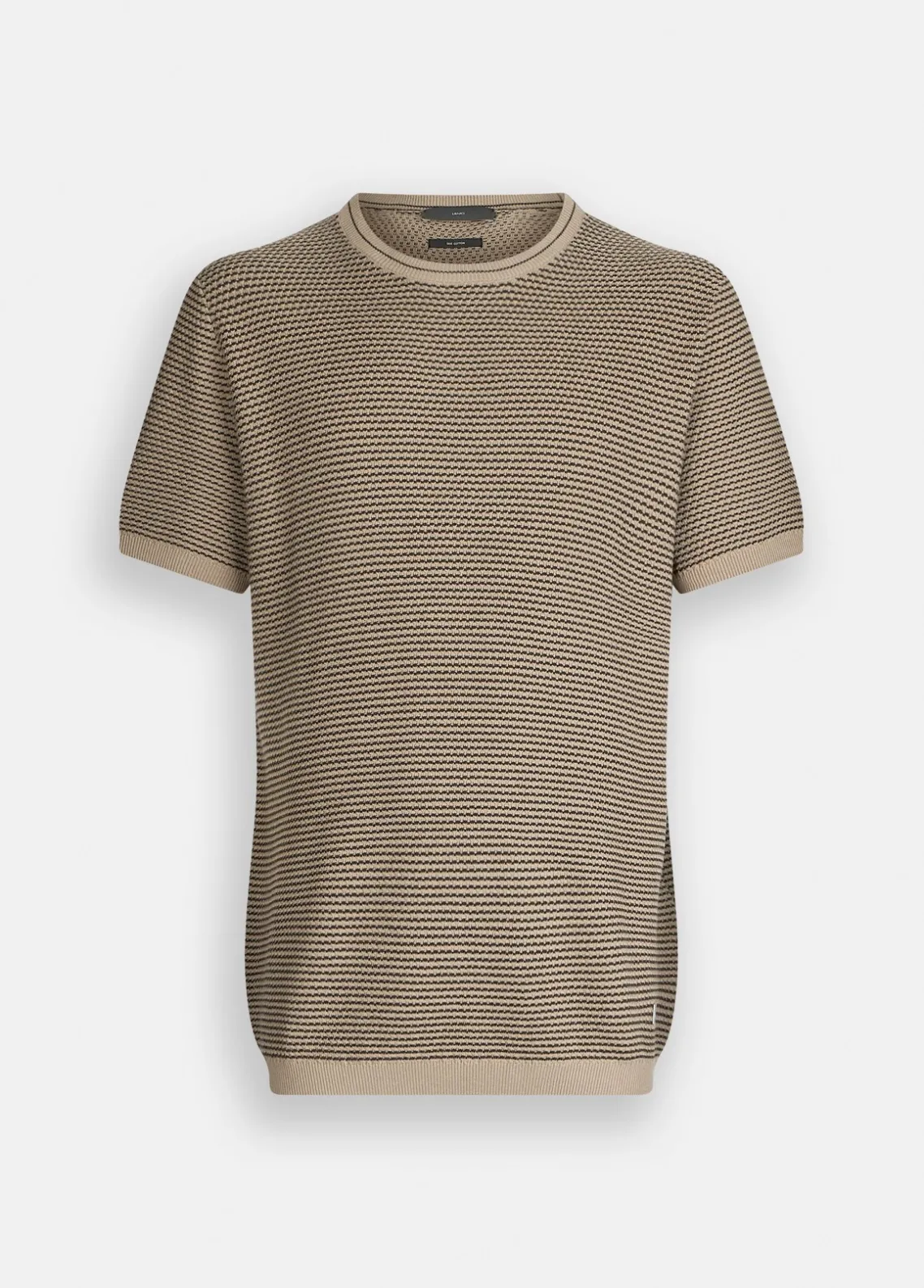 Liu Jo Camiseta de jacquard de algodón y seda-Hombre Jerséis Y Sudaderas