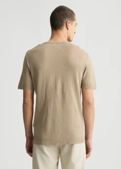 Liu Jo Camiseta de lino y algodón-Hombre Jerséis Y Sudaderas