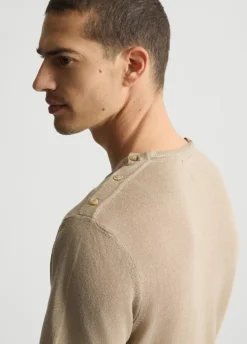 Liu Jo Camiseta de lino y algodón-Hombre Jerséis Y Sudaderas
