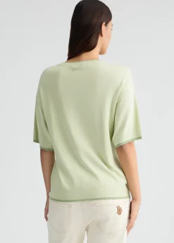 Liu Jo Camiseta de punto-Mujer Cárdigans Y Jerséis