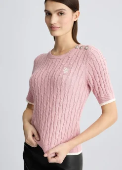 Liu Jo Camiseta de punto-Mujer Cárdigans Y Jerséis
