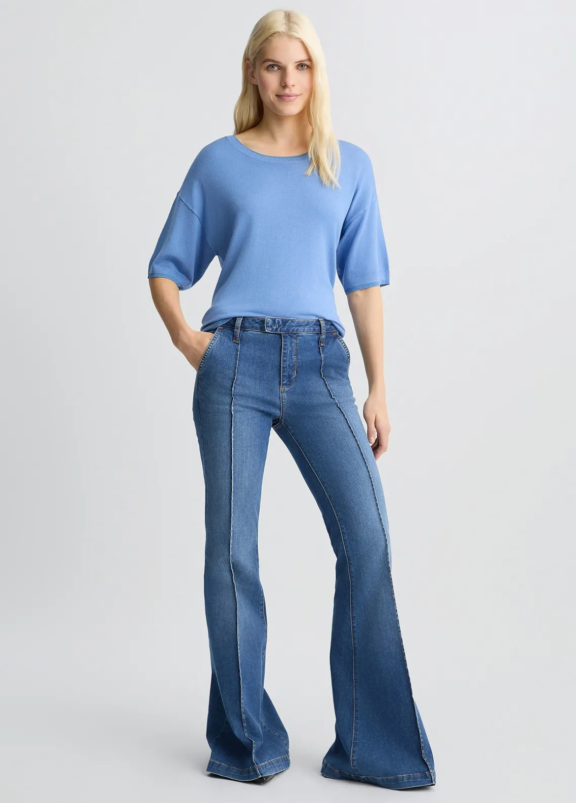 Liu Jo Camiseta de punto-Mujer Cárdigans Y Jerséis
