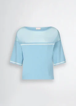 Liu Jo Camiseta de punto-Mujer Ropa Deportiva|Cárdigans Y Jerséis